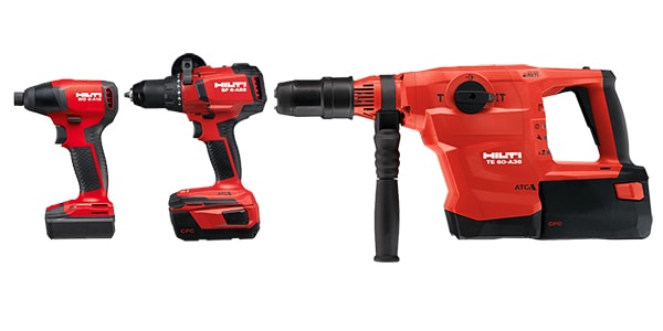 喜利得電池適用于12 V、22 V及36 V無(wú)線(xiàn)工具平臺